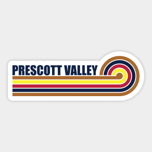 Prescott Valley Arizona horizontal sunset Sticker